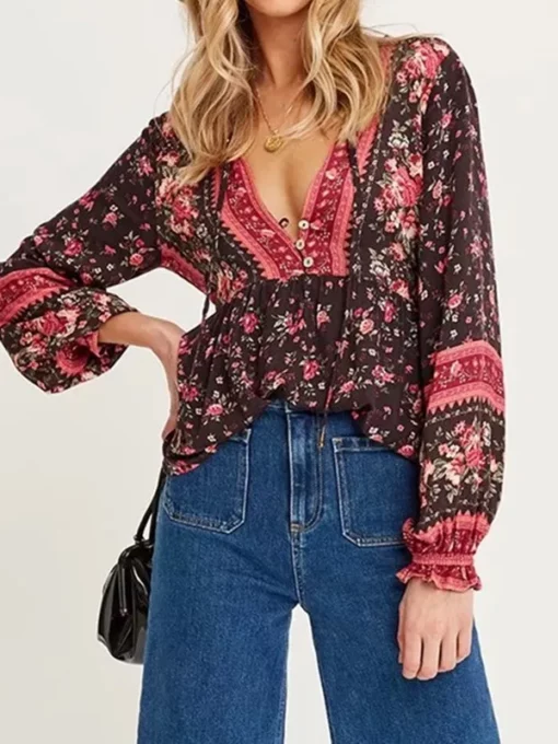 Roslyn boho blouse