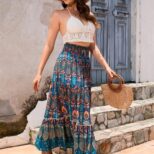 Blue Skirt A3