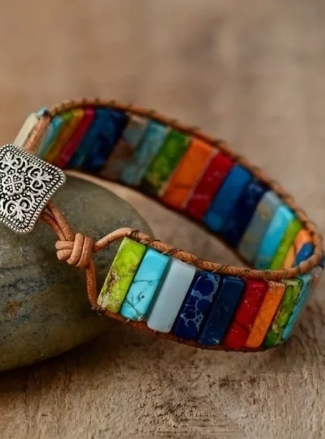 bunte armbänder boho