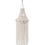 lampe macrame 80