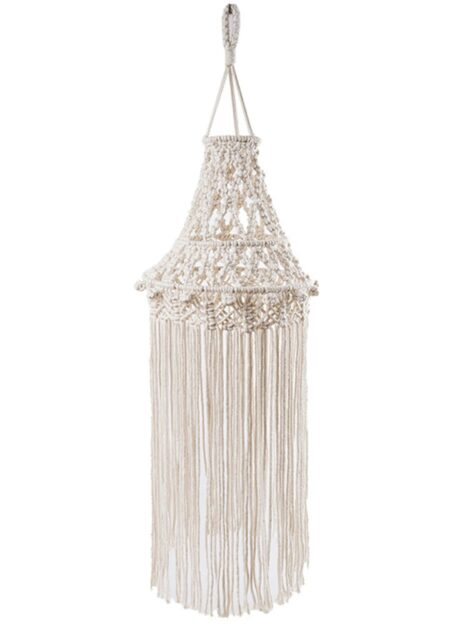 lampe macrame 80