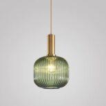 luminaire retro vert 2