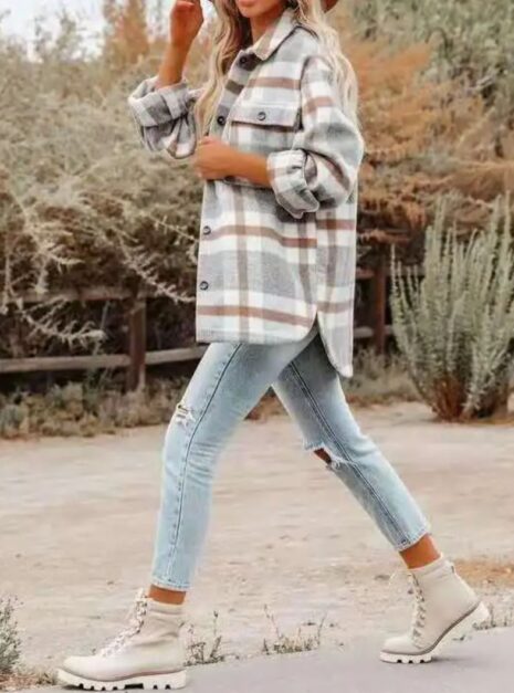 manteau carreau beige 4 manteau carreau beige 4