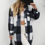 manteau carreau noir 2