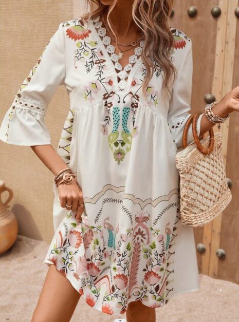 Beige Short Dress (2) Beige Short Dress (2)