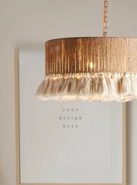 suspension chambre macrame