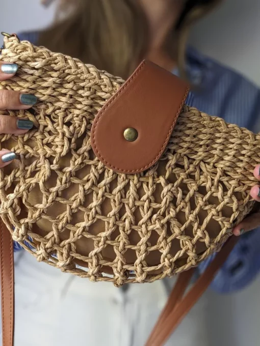 Naïa straw bag