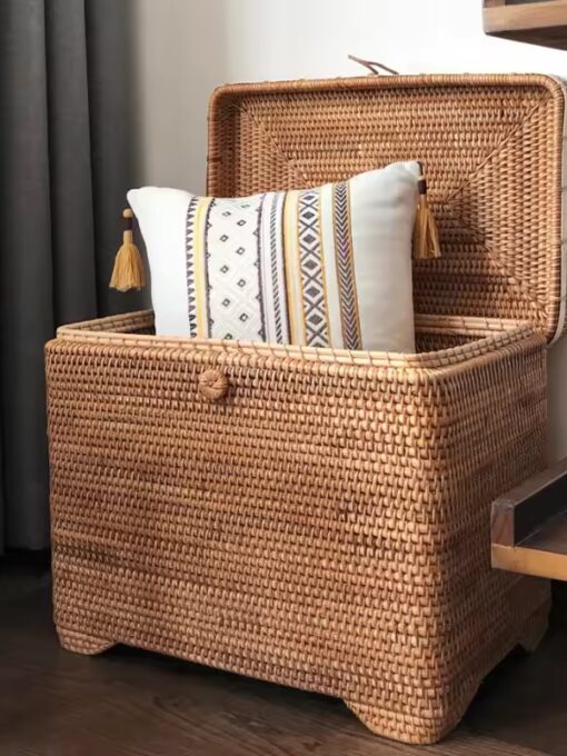 Rattan trunk 17 x 14 x 11 cm