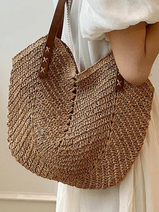 Althea straw bag