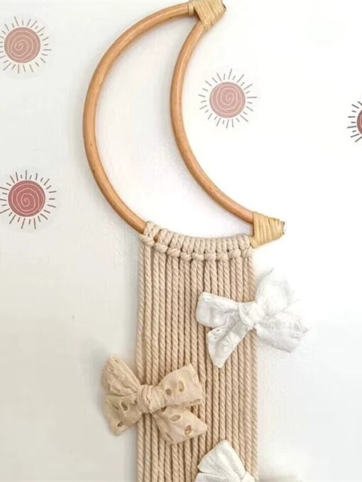 Rattan moon (wall decoration)