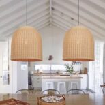 suspension cloche rotin 2
