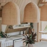 suspension cloche rotin 4