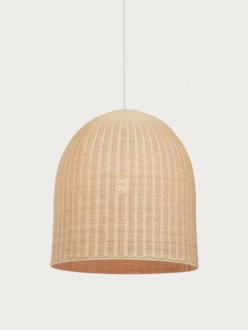 Hanging rattan bell D16 inches